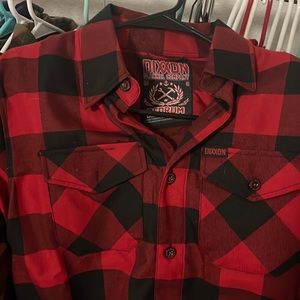 DIXXON SOLD OUT REDRUM FLANNEL